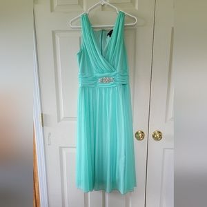 Turquoise dress Size 12